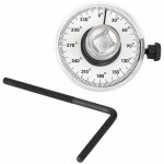 360 jauge de serrage angulaire , 1 / 2 pouce jauge d'angle rglable angle d'entranement couple angulaire ...