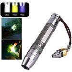 365nm lampe de poche led torche blanc jaune lumire uv pour bijoux en jade gemme ambre testsilver1 pices ...