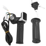 36v poign�e de papillon �lectrique universelle bicyclette avec la serrure principale cl� vitesse puissance ...