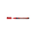 370 marqueur permanent rouge - pointe fine, encre r�sistante � l'eau - edding