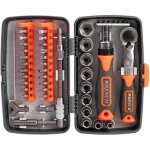 38 en 1 cl� � cliquet multifonction de haute duret�, r�paration m�canique � domicile tournevis rotatif ...