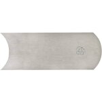 3801000 racloir � bout rond et � renfoncement 0, 8 mm - kirschen