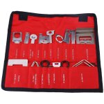38pcs outil de suppression de radio, outil autoradio st�r�o extraction retrait en acier au carbone outil ...