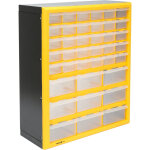 Promo 39 petits et moyens bacs tiroirs de rangement et support mural