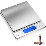 3kg / 0. 1g balance de cuisine precision lectronique, inoxydable pese aliment cuisine avec affichage ...