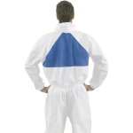 4540 + m combinaison de protection modle 4520 + taille du vtement=m blanc, bleu - 3m
