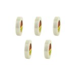 3m - lot de 5 rubans adh�sifs arm�s transparent - 25mm - 8956 - 25