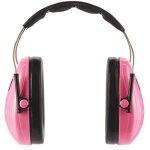 3m casque antibruit snr 27 db 3m peltor pour enfant, rose, 87 - 98db