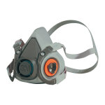 3m - demi - masque de protection respiratoire 6200 ? s�rie 6000 en 140 sans filtre m