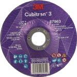 3m - disque � tron�onner cubitron? 3 d125x2, 5 mm contre - coud� ? cubitron? 3 per�age de 22, 23 mm