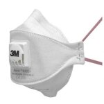 3m - masque respiratoire jetable ffp3 s�rie 9300 + series, avec soupape ( prix pour bo�te de 330 )