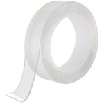 3m ruban adh�sif double face ?extra fort - multifonctionnel - r�utilisable amovible - transparent