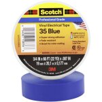 Ruban isolant scotch� 35 scotch scotch35 - 19x20bl bleu (l x l) 20 m x 19 mm r�sine caoutchouc 1 pc(s) ...
