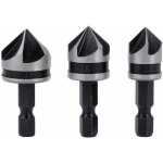 3pcs 1 / 4' hex hcs fraise à chanfreiner 5 flûte foret embouts pour phanfreiner Évier à fraise conique ... 3pcs 1 / 4' hex hcs fraise à chanfreiner 5 flûte foret embouts pour phanfreiner Évier à fraise conique ...