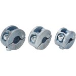 3pcs colliers d'arrêt de foret en alliage de zinc anneaux d'arrêt de profondeur de forage avec clé hexagonale ... 3pcs colliers d'arrêt de foret en alliage de zinc anneaux d'arrêt de profondeur de forage avec clé hexagonale ...