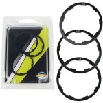 Ej. life - 3pcs entretoise de vlo, rondelles de roue libre de vlo entretoise de moyeu de volant dinertie ...