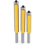3pcs fraise à copier, 8mm tige outils de fraisage de menuiserie bricolage de coupe avec roulement supérieur, ... 3pcs fraise à copier, 8mm tige outils de fraisage de menuiserie bricolage de coupe avec roulement supérieur, ...
