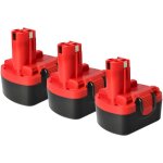 3x batterie compatible avec bosch gsb 14. 4, gli 14. 4v, gsr 14. 4v - 2b, gst 14. 4v, gsr 14. 4, gsr ...