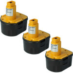 3x batterie compatible avec dewalt dw979k, dw979, dw977k, dw977b, dw979k - 2, dw976k, dw979k2 - br, dw975k ...