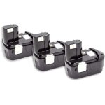 3x batterie compatible avec hitachi dv 18dvks, dv 18dmr, dv 18dv, dv 18dcl, dv 18dl, g 18dl, g 18dlx ...