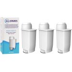 3x cartouche filtrante compatible philips / saeco / brita intenza ca6702