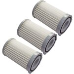 3x filtre compatible avec aeg / electrolux ergospace ze2400 - ze2410 xxl box aspirateur - filtre de sortie ...