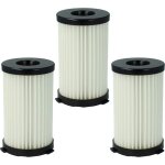 3x filtre compatible avec akitas hoover aspirateur - filtre hepa contre les allergies - vhbw