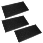 3x filtre mousse compatible avec gorenje de82ila / g, de83 / i, de83ila / gi, de82ilb / g, de83 / gi, ...