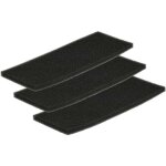 3x filtres remplacement pour rowenta rs - 2230002317 pour robot aspirateur - bloc filtre - vhbw