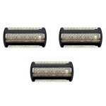 3x tondeuse rasoir t�te feuille remplacement pour bodygroom bg2024 bg2036 bg3015 3010 tt2000 tt2021 shp9500 ...