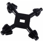 4 en 1 perceuses en acier multifonctionnelles cl de mandrin ajustement outil de forage portatif cl ...