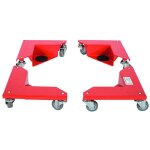 4 coins roulants - charge max 600kg - 3 roues � 50mm - 1951049000