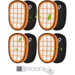 4 filtres pour philips fc6728 fc6727 fc6822 avec le nettoyage des brosses de nettoyage