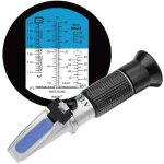 4 - in - 1 r�fractom�tre antigel �thyl�ne glycol, propyl�ne glycol, pour le point de cong�lation de l'eau ...