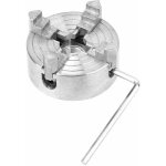 4 m�choires tour mandrin robuste en alliage de zinc en bois tournant pince de serrage micro en m�tal ...