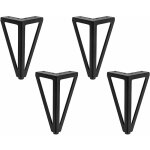 4 packs pieds de meubles, pieds de table en métal, 15cm noir pieds de meuble, pour table tv, pied de ... 4 packs pieds de meubles, pieds de table en métal, 15cm noir pieds de meuble, pour table tv, pied de ...