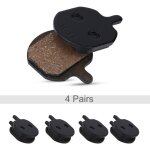 4 paires de plaquettes de frein disque de vtt, pour semelle hayes mx2 / 3 / 4 / 5 cx5 gx - c gx2, 0. ...