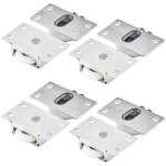 4 paires roues  rouleaux pour armoire roues  rouleaux pour porte coulissante roulettes placard coulissant ...