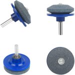 4 pcs affteur  lame de tondeuse  gazon aiguiseur remplacements de l'outil de tondeuse pour afftage ...