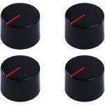 4 pcs bouton plaque de cuisson, boutons de commande universels, � 6mm bouton de cuisini�re, bouton pour ...