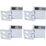 Aiperq - 4 pcs charnière en verre clip pince pinces charnière de porte en verre installation facile support ... Aiperq - 4 pcs charnière en verre clip pince pinces charnière de porte en verre installation facile support ...