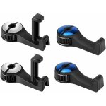 4 pcs crochet sige auto, auto crochet d'appui - tte, sige arrire de voiture crochets, crochet de ...