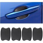 4 pcs film autocollant poign�e porti�re voiture, autocollant anti - rayures pour poign�e voiture, poign�e ...