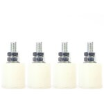 4 pcs guide porte coulissante, 40 x 40, olive or guide rollers for sliding doors, sliding door guides ...