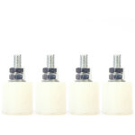 4 pcs guide porte coulissante, 40 x 40, olive or guide rollers for sliding doors, sliding door guides ...