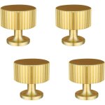 4 pcs poign�e de porte, boutons de meubles en or, boutons de tiroir de commode en or, pour armoires, ...