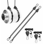 4 pcs poulie cliquets robuste corde clip cintre reglable levage poulie longe cintre kayak et canoe bateau ... 4 pcs poulie cliquets robuste corde clip cintre reglable levage poulie longe cintre kayak et canoe bateau ...