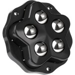 A 4 pcs roulettes pour meubles. 4 roulettes � 5 billes chacune, capacit� 300kg, avec adh�sif et vis. ...