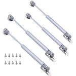 Csparkv - 4 pices 200n vrin  gaz, ascenseur  gaz elescopic soft close strut lift stay gas spring ...