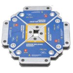 4 pi�ces 50kg supports de soudage magn�tiques angle soudure aimant soudeur fixateur positionneur ferrite ...